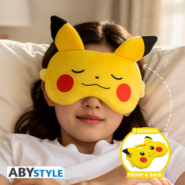 Maska na oczy do spania Pokémon - Pikachu ABYstyle