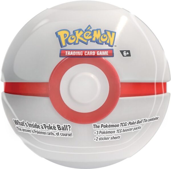 Pokémon TCG Poké Ball Tin 2025 Puszka - 3 Boostery