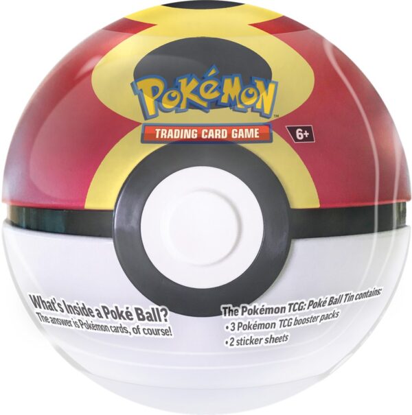 Pokémon TCG Poké Ball Tin 2025 Puszka - 3 Boostery