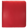ultra pro vivid 12 pocket zippered pro binder red asset1