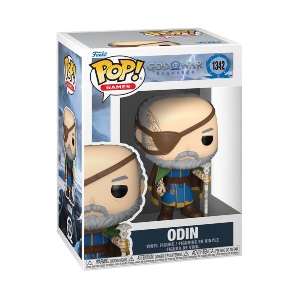 Figurka Funko Pop! #1342 God of War Ragnarök - Odin w pudełku