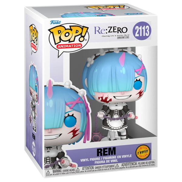 Figurka Funko Pop! #2113 - Re: ZERO - Rem (Chase) w pudełku