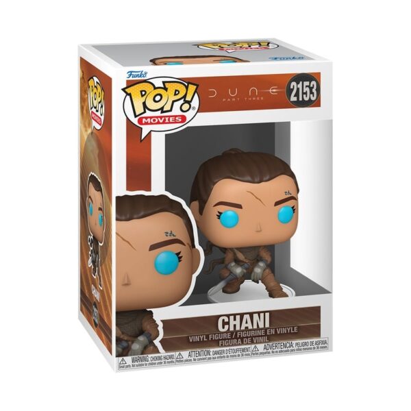Figurka Funko Pop! #2153 Diuna: Część trzecia - Chani (Crouching) w pudełku