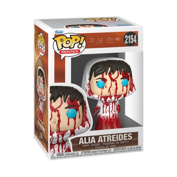 Figurka Funko Pop! #2154 Diuna: Część trzecia - Alia Atreides (Bloody) w pudełku