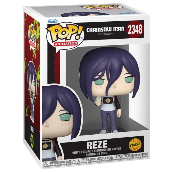 Figurka Funko Pop! #2348 - Chainsaw Man - Reze (Chase) w pudełku
