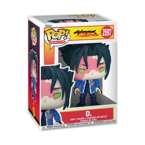 Figurka Funko Pop! #2597 Cyberpunk: Edgerunners 2 - D. w pudełku