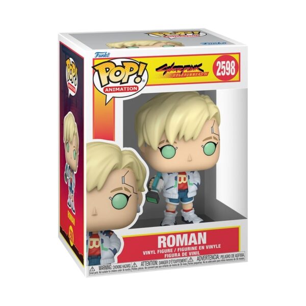 Figurka Funko Pop! #2598 Cyberpunk: Edgerunners 2 - Roman w pudełku