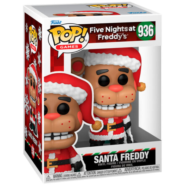 Figurka Funko Pop! #936 Five Nights at Freddy's - Santa Freddy w pudełku