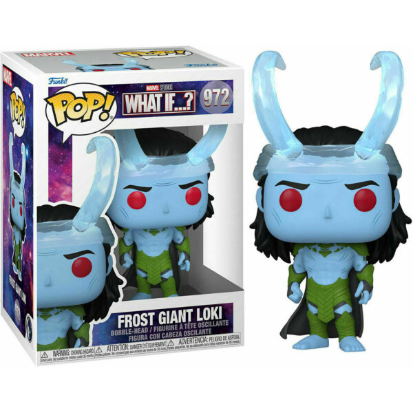 Figurka Funko Pop! #972 Marvel What If...? - Frost Giant Loki w pudełku