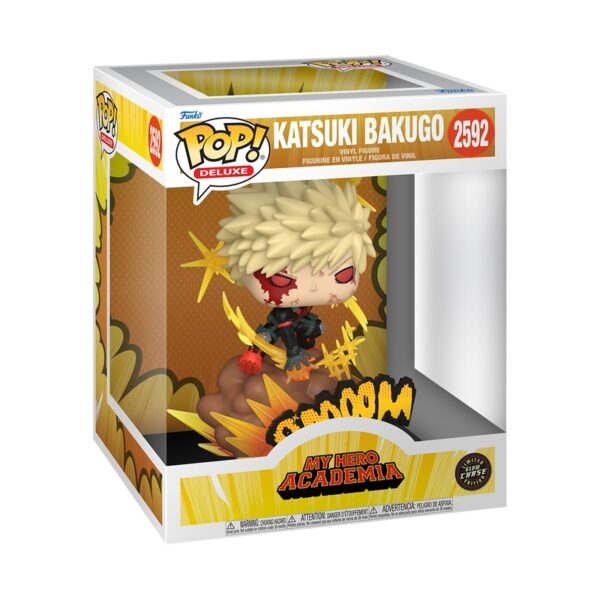 Figurka Funko Pop! Deluxe #2592 My Hero Academia - Katsuki Bakugo (Chase) Glow in the dark w pudełku