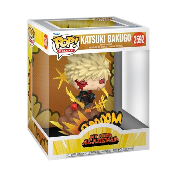Figurka Funko Pop! Deluxe #2592 My Hero Academia - Katsuki Bakugo w pudełku