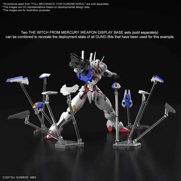 Full Mechanics 1/100 Gundam Aerial Model Kit The Witch from Mercury